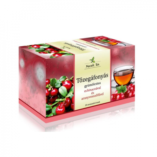 MECSEK TŐZEGÁFONYA ECHINACEA ARANYVESSZŐ TEA - 20X2G MECSEK TŐZEGÁFONYA ECHINACEA ARANYVESSZŐ TEA - 20X2G